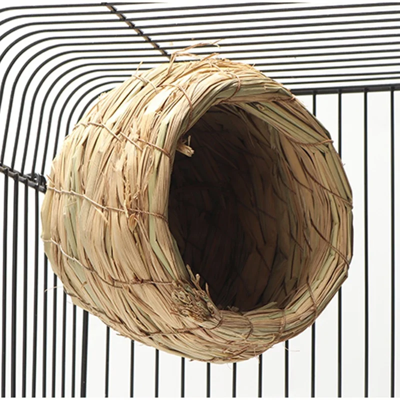 Natural Non-Irritating Durable Not Easy Damage Spacious Comfortable Breathable Ventilated Pet Small Bird Nest