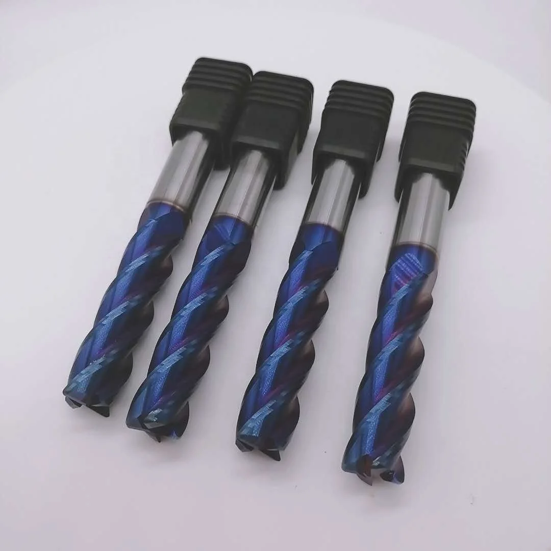 4F Solid Carbide Endmills HRC65 End Mills