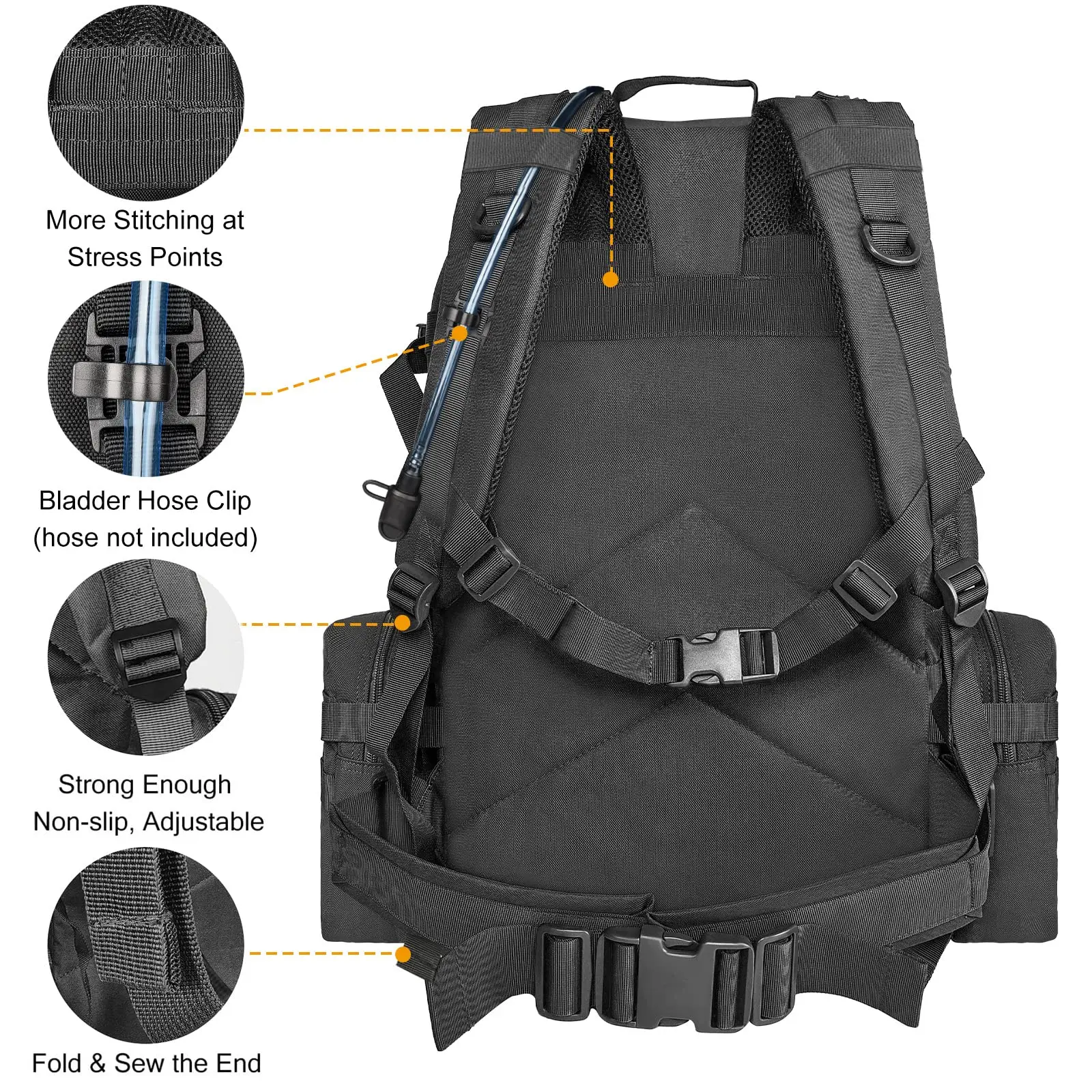 Camping Climbing Usb Gps Tactical Outdoor Training Backpack Outdoor Goods Wilderness Use