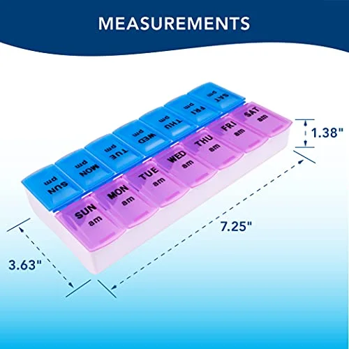 pill box eco friendly case pharmaceutical pharma medicine portable small packaging box fashion 14 cases hot selling with trade
