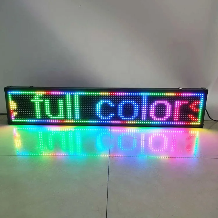 Factory direct LED display P10 full color door head screen LED modules