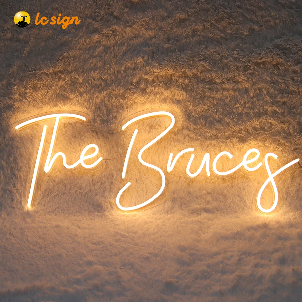 Outdoor custom neon sign made led advertising welcome neon sign wedding 12V neon sign light