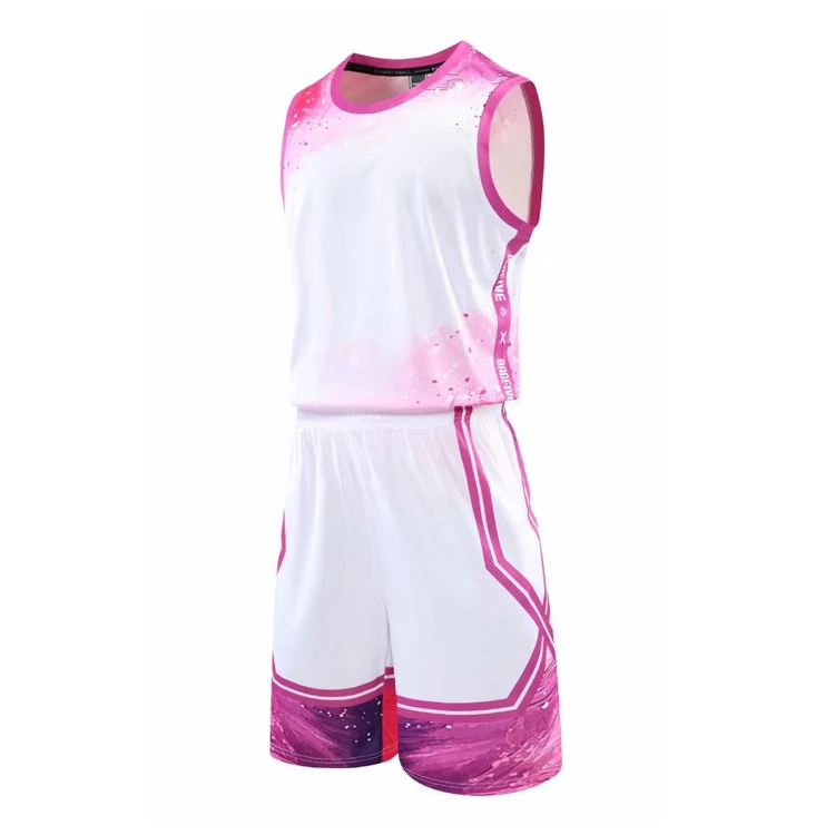 Wholesale Custom Basketball Apparel Latest Basketball Jersey and shorts Design Sublimation Basketball uniform