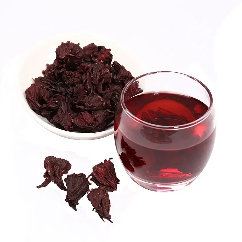 Оптовая продажа от производителя сухие красные цветы гибискуса