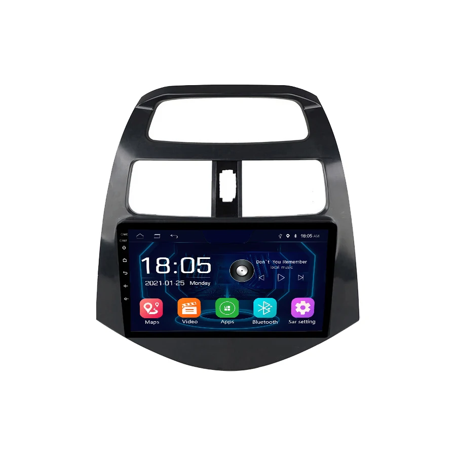 Android Car Blue Tooth Music Player Car Video Player 9 Inch Touch Screen with GPS for 2010-2014 SPARK