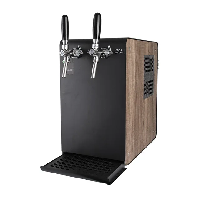 Beelili Best Selling Table Top Commercial Soda Water Maker Electric Hot and Cold Water Dispenser Desktop Stainless Steel 100W 5L