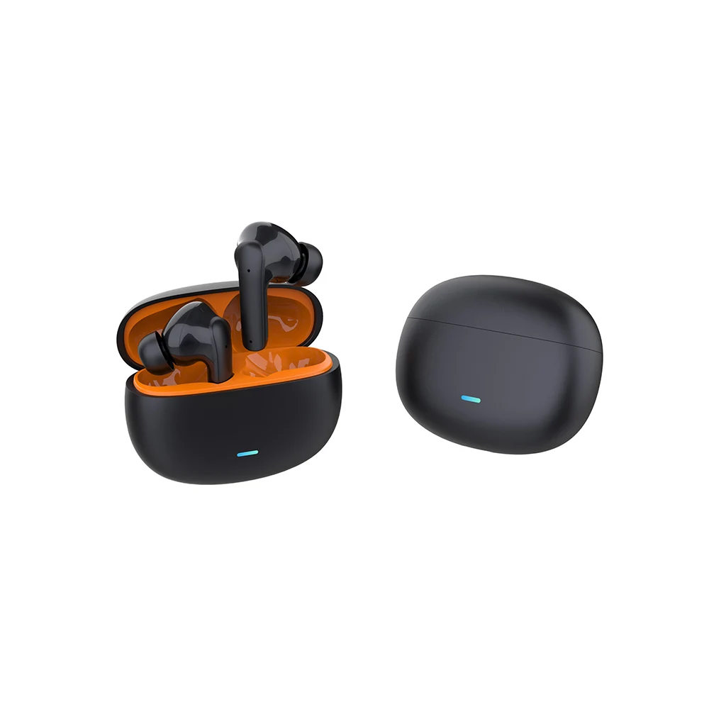 SS-168 Comfortable 4H Playtime Headphones with Type C charging case in-Ear stereo Headset