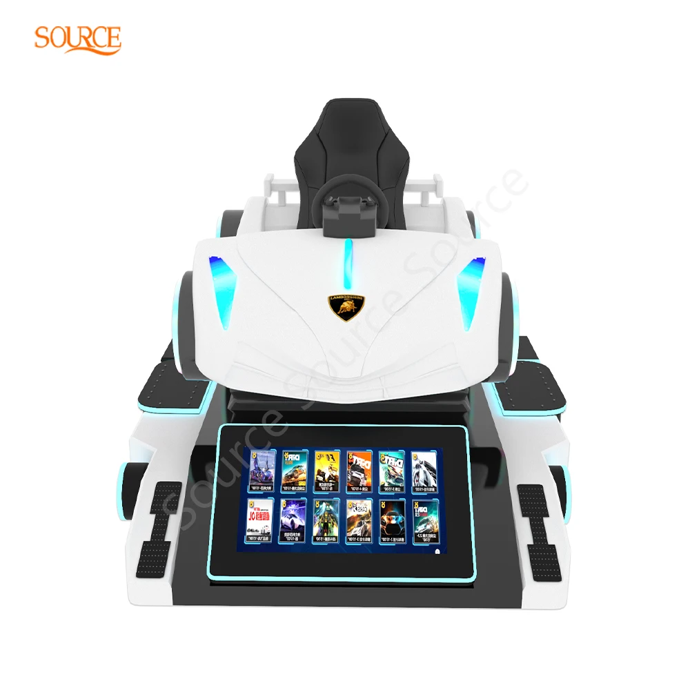 Exciting VR Simulators for Gamers and Race Lovers Virtual Reality Machine for Family Entertainment Centers