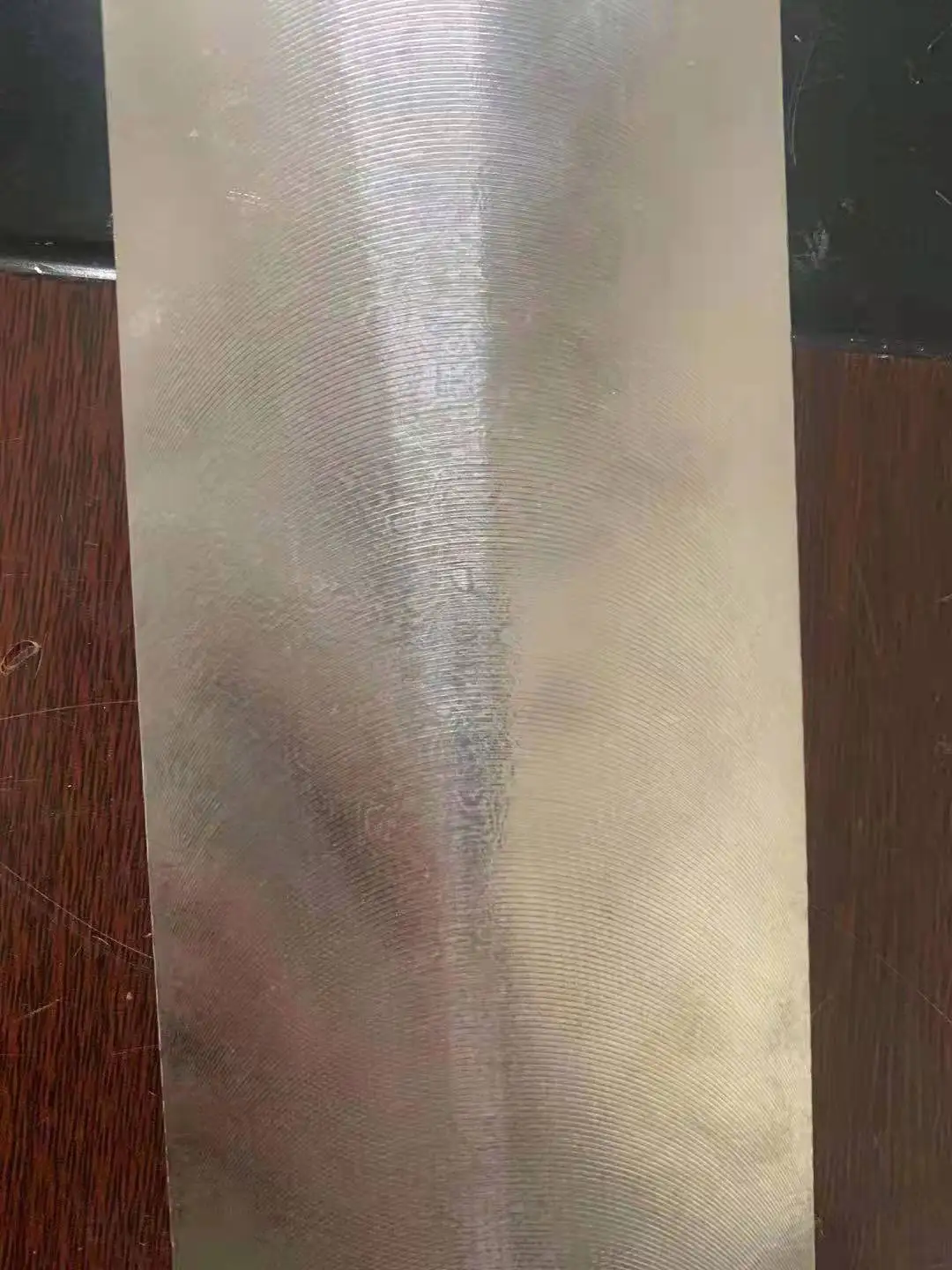 Custom Timascus Mokuti Titanium Damascus sheet