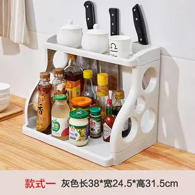 FS226 Kitchen Shelf Organizer Shelves Corner Frame Plastic Shower Caddy Storage Rack Shampoo Holder for Bathroom Accessories