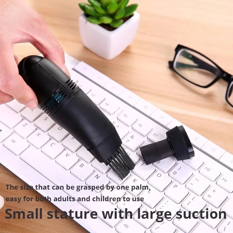 Mini Vacuum Cleaner Keyboard Cleaning Brush Laptop Shell Cleaner Dust Brush Portable USB Handheld Vacuum Cleaner Cleaning Tools