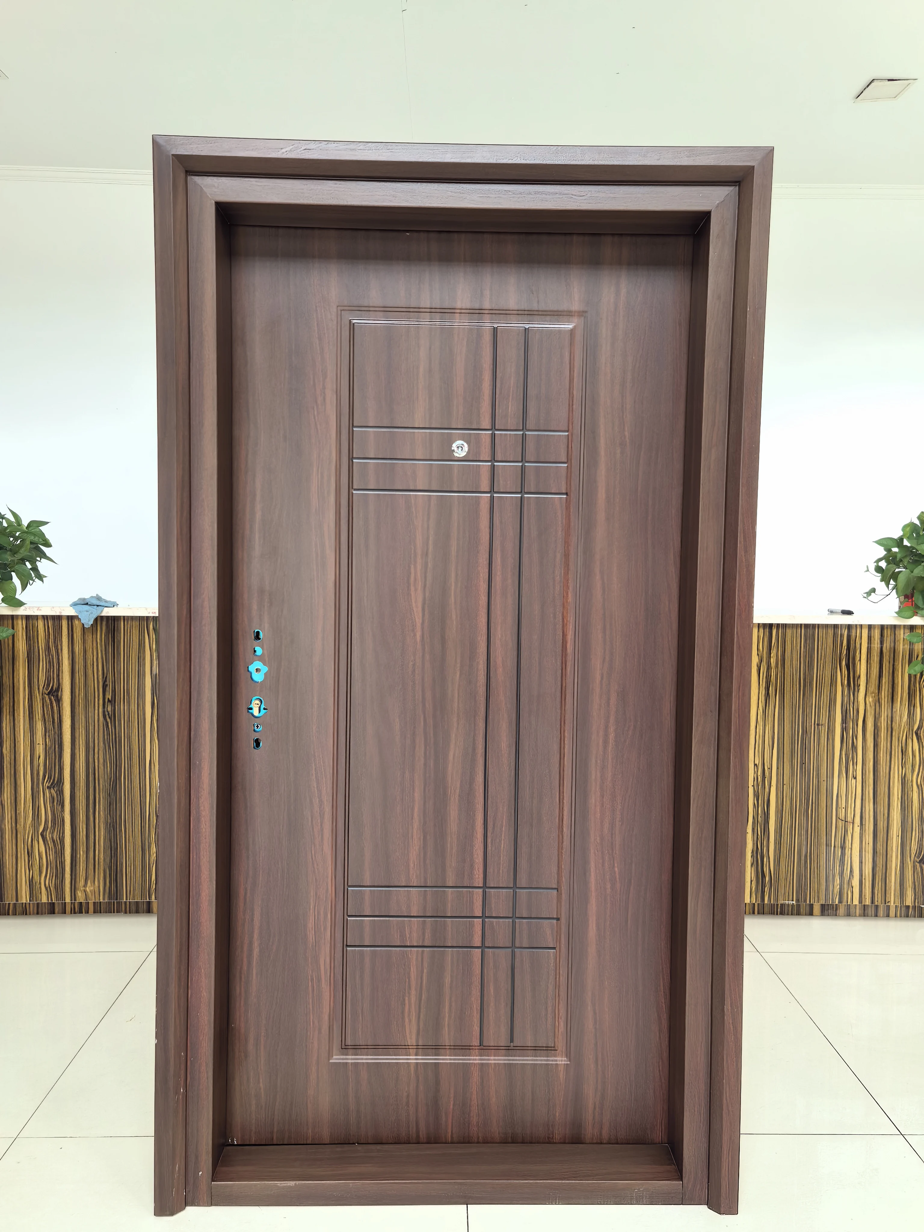 AIAOV wholesale price luxury design house main entrance stainless steel security door