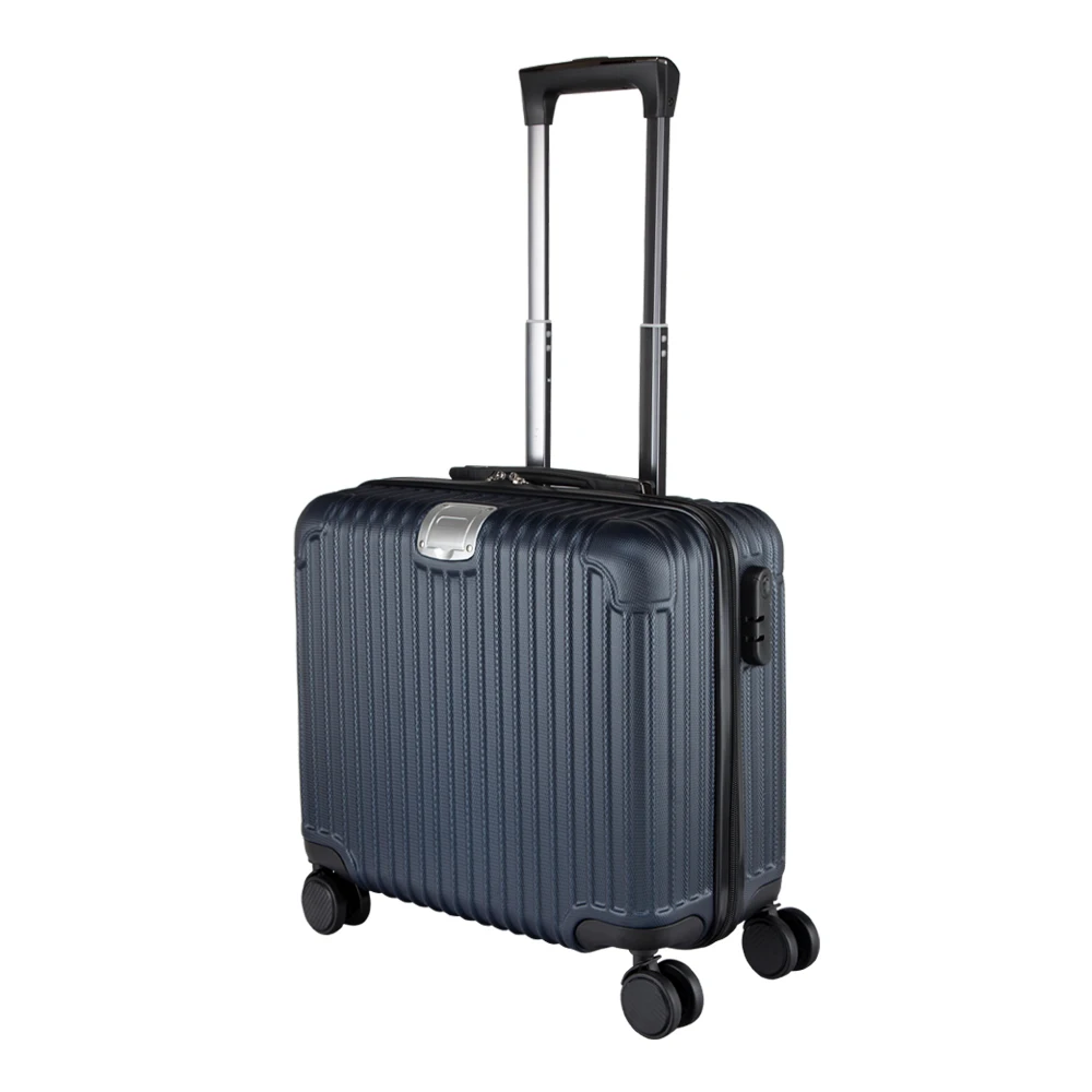 
Business ABS Trolley Travel Bag laptop briefcase with aluminum trolley 