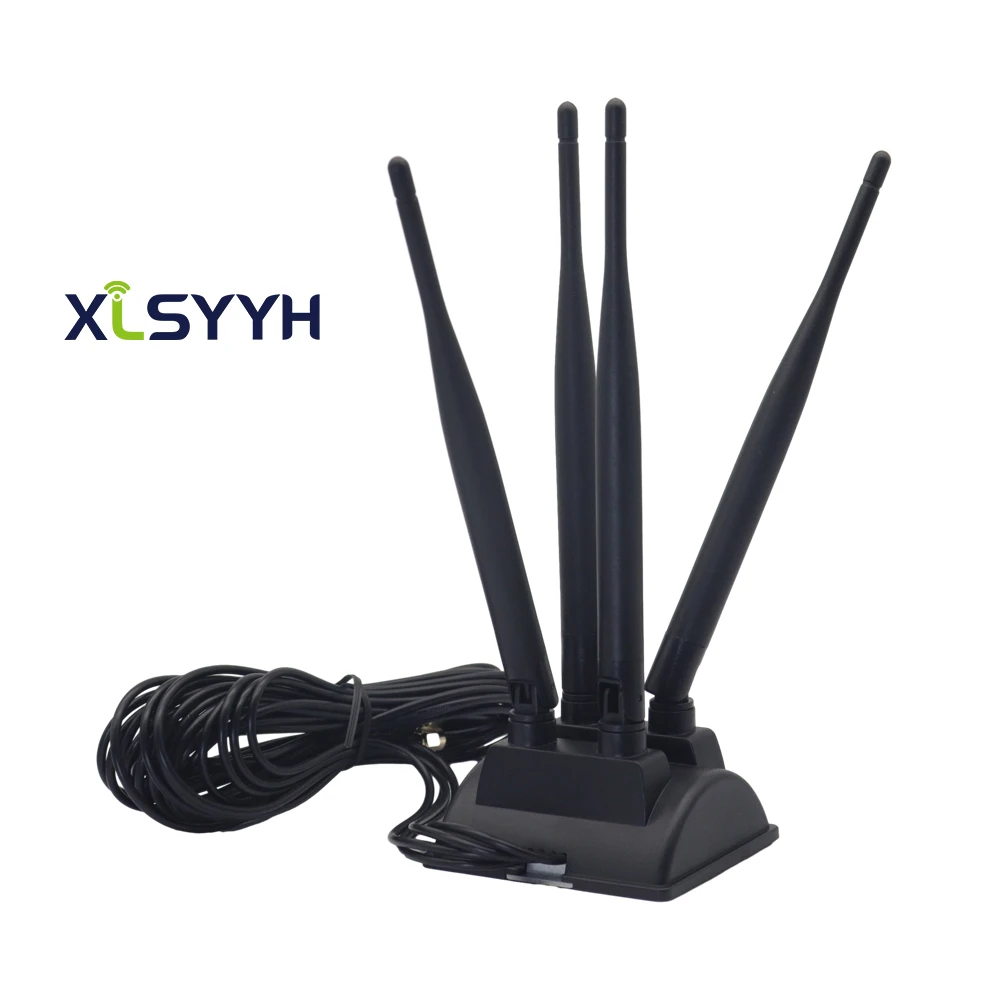 5g 2.4g 5.8g Dual Band Network Card Antenna Wifi Router-Sma Wireless Network Card External Antenna