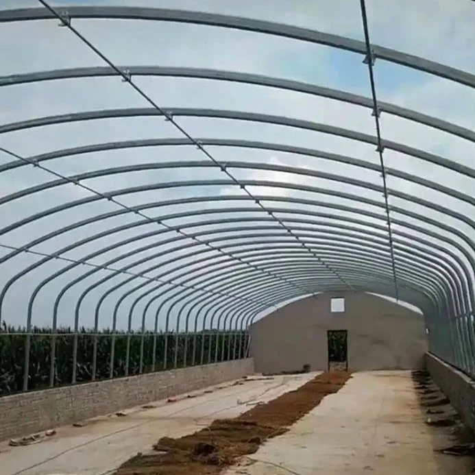 Detachable prefabricated steel structure goat farm sheep barn farming design shed house