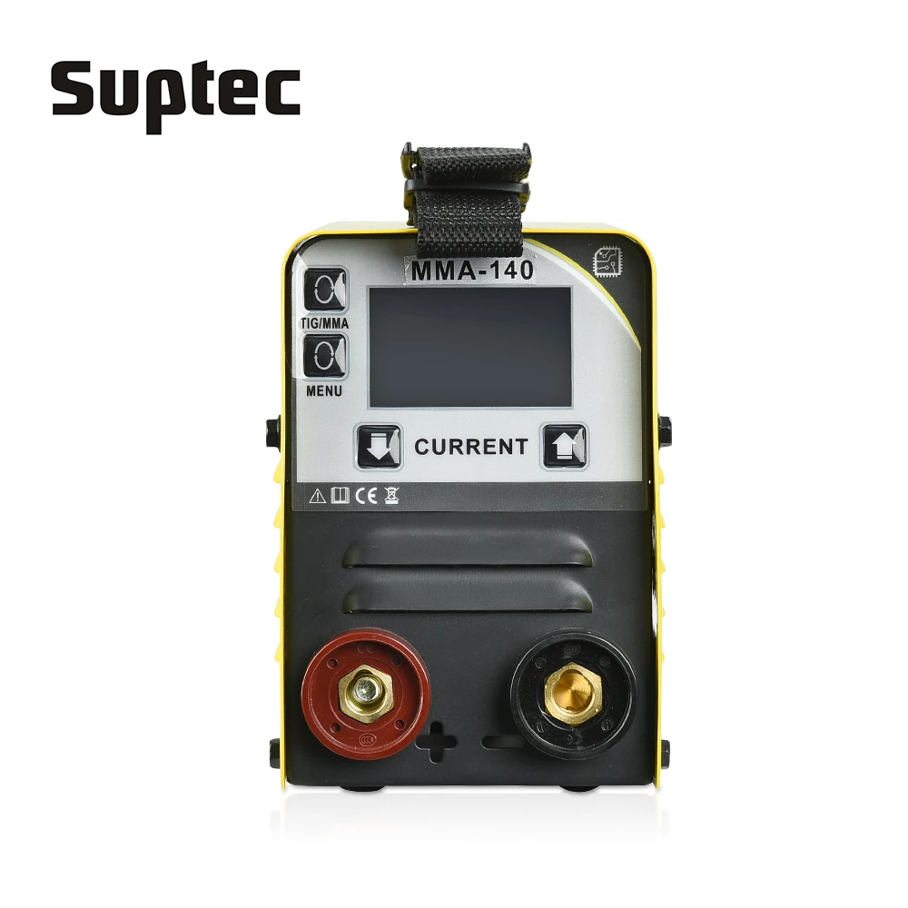 SUPTEC manufacturer digital LCD multifunction igbt inverter mma 140 welding machine lift tig stick welder