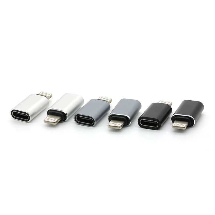 Адаптер Lightn-ing с разъемом «Папа-USB Type-C» мини-адаптер USB-C