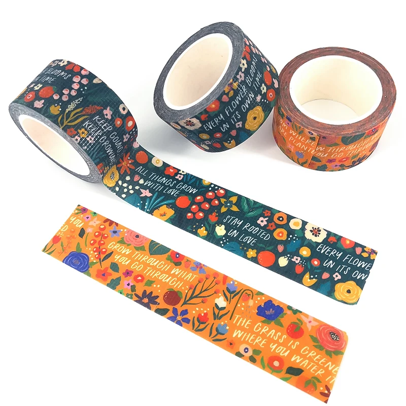 Ежедневник washitapes, индивидуальный дизайн линейки washi для школы