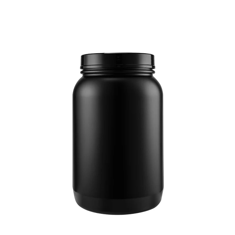 Chinese RTCO Good Reliable Supplier Big Volume Plastic plain Bottle In Stock At US Warehouse Sports Nutrition Packaging Canister