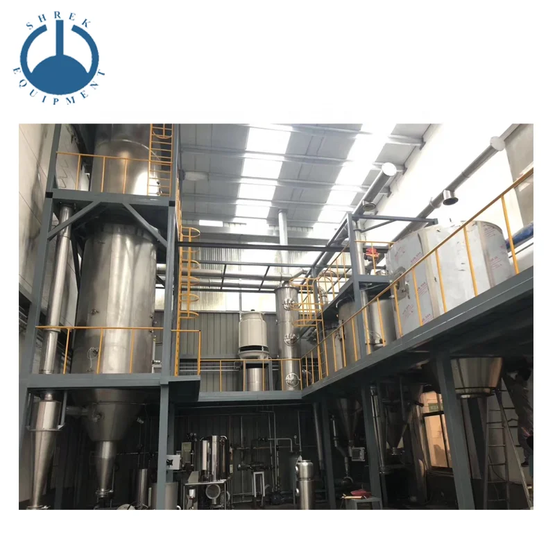 Dye blue salt. Equipment and production line construction