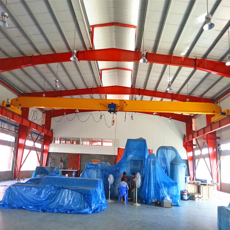 High protection class 20 ton customized span europe single beam bridge crane