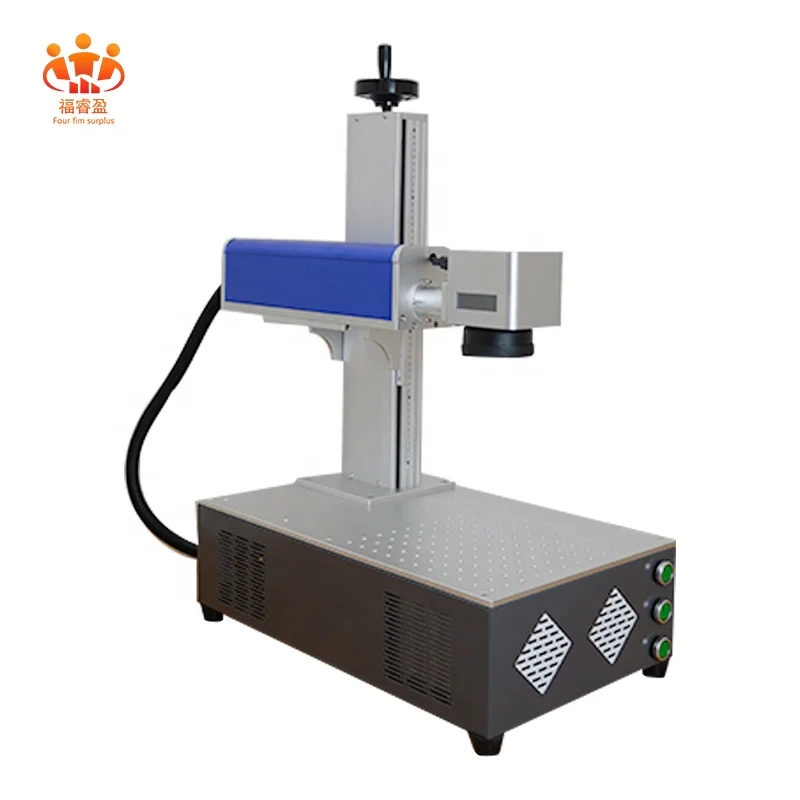 Raycus JPT 20W 30W 50W 100W Desktop Optical Fiber Laser Marking Machine Price for Metal plastic