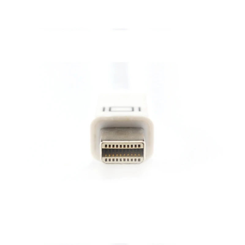 Mini Displayport To Vga Adapter Cable Mini DP to VGA Video Convertor Cable for Mac/PC 1920x1200 - White