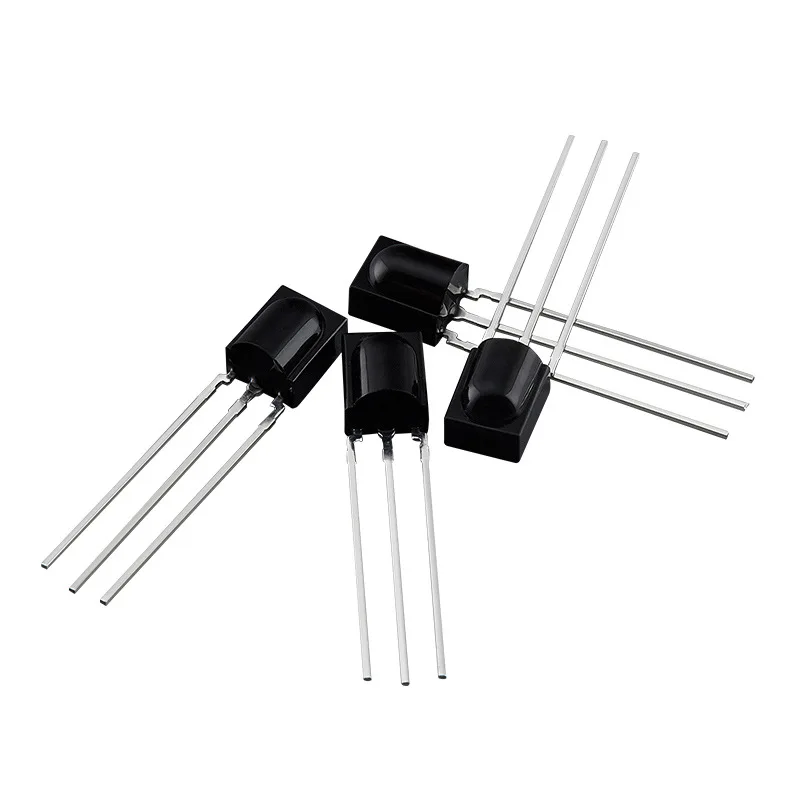 Direct-inserted ir infrared receiver SIP-3 infrared receiver 38KHZ infrared remote control receiver