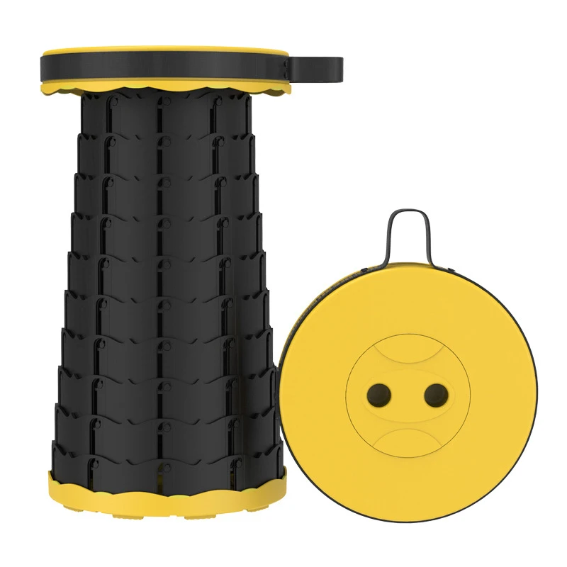 Outdoor Plastic Stools Retractable Small Folding Telescopic Stool Portable Telescopic Portable Foot Stool