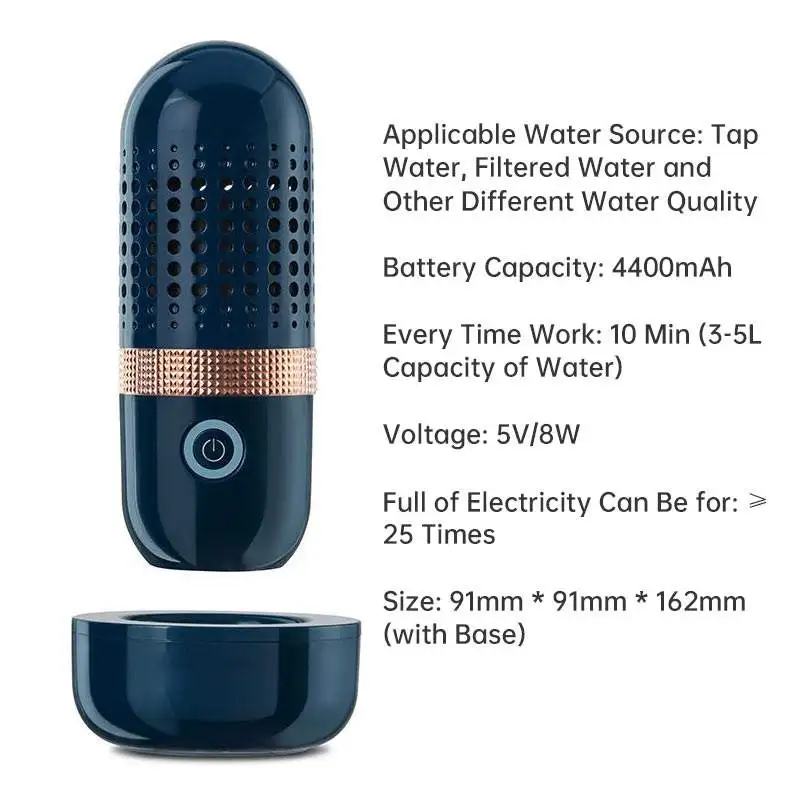 Fruit And Vegetable Washing Machine Household Food Washer Purifier Non Ultrasonic Disinfect Food Purifier Washer