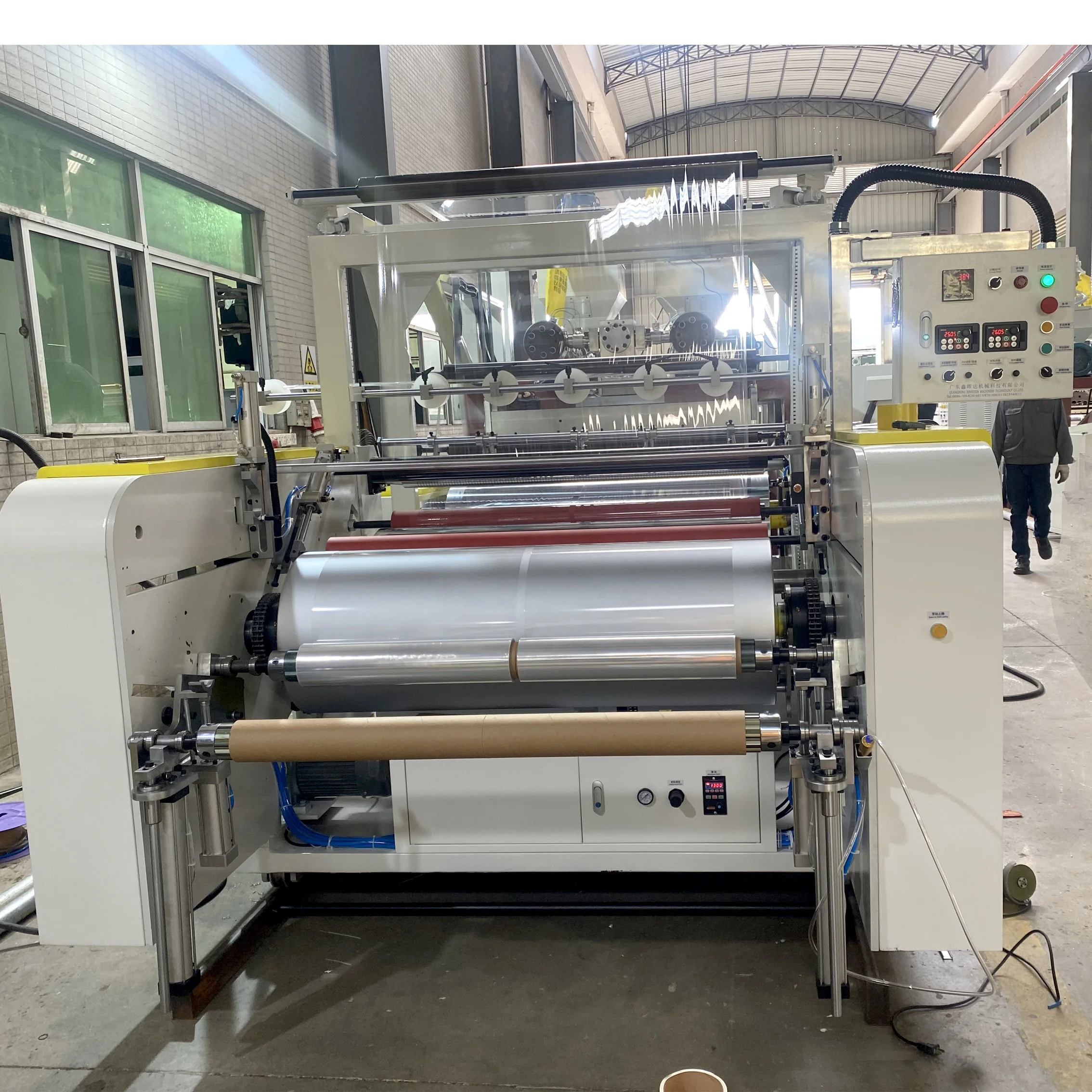 Машина для производства полиэтиленовой стрейч-пленки, оборудование для производства полиэтиленовой пленки, линия по производству стрейч-пленки