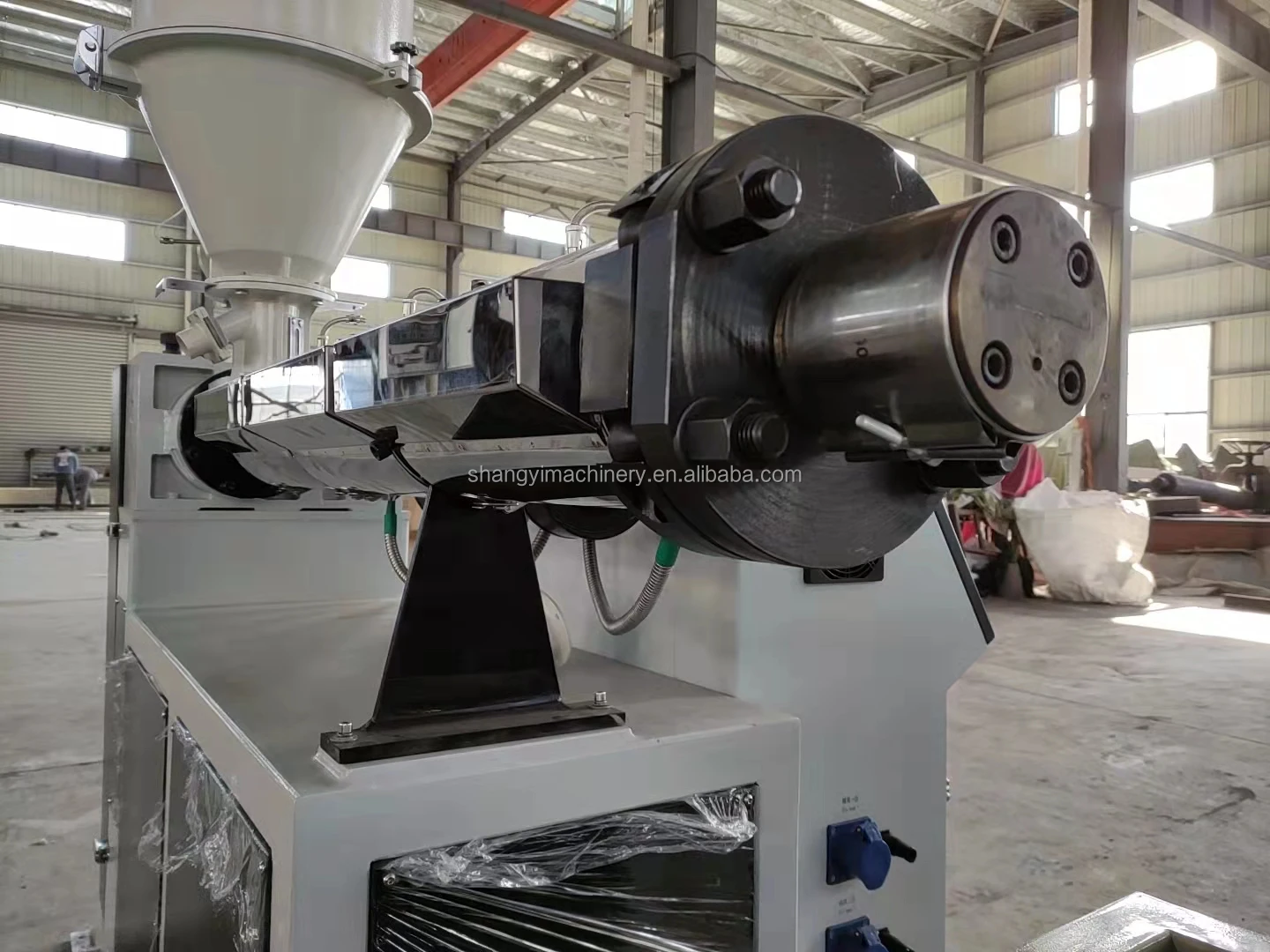 single screw extruder machine for PE pipe