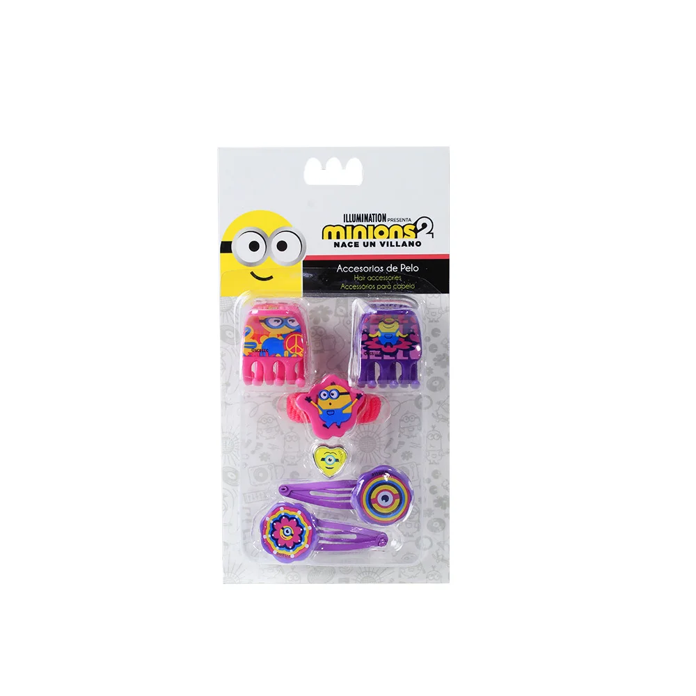 Модный зажим для волос с мультипликационным принтом, многоцветные Детские аксессуары для волос