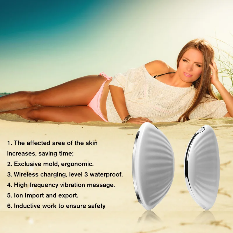  Portable Electric Ultrasonic Skin Scrubber Facial Beauty Vibration Massage Vacuum Blackhead