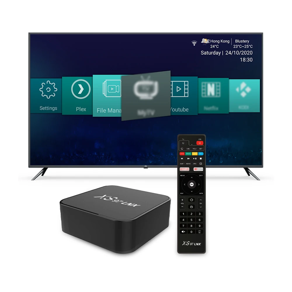 xs97 lnx iptx box Best allwinner h313 1G 8G Linux TV Box Streaming Box Smart Stb IPTV Media Player