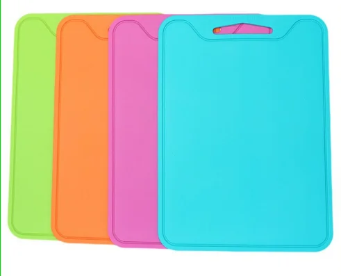 Chopping Board Thick Flexible 1pc Chopping Board Silicone Chopping Mats Cutting Mat Cutting Mat Food Grade Colored Large