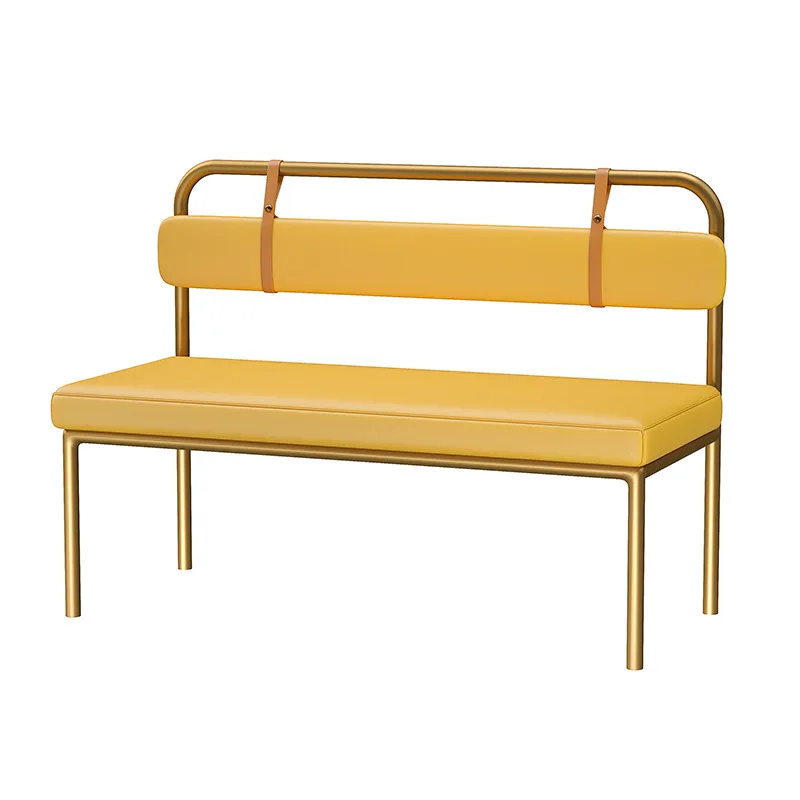 Factory Price Iron Art Soft Bag Booth Sofa Table And Chair Set Modern Luxury Soft Cushion Customized Cafe Restaurant Furniture