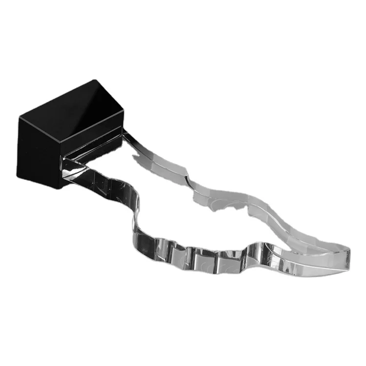 
Factory Direct Sale Business Crystal Award Trophy Transparent Thumbs Up Crystal Trophy 