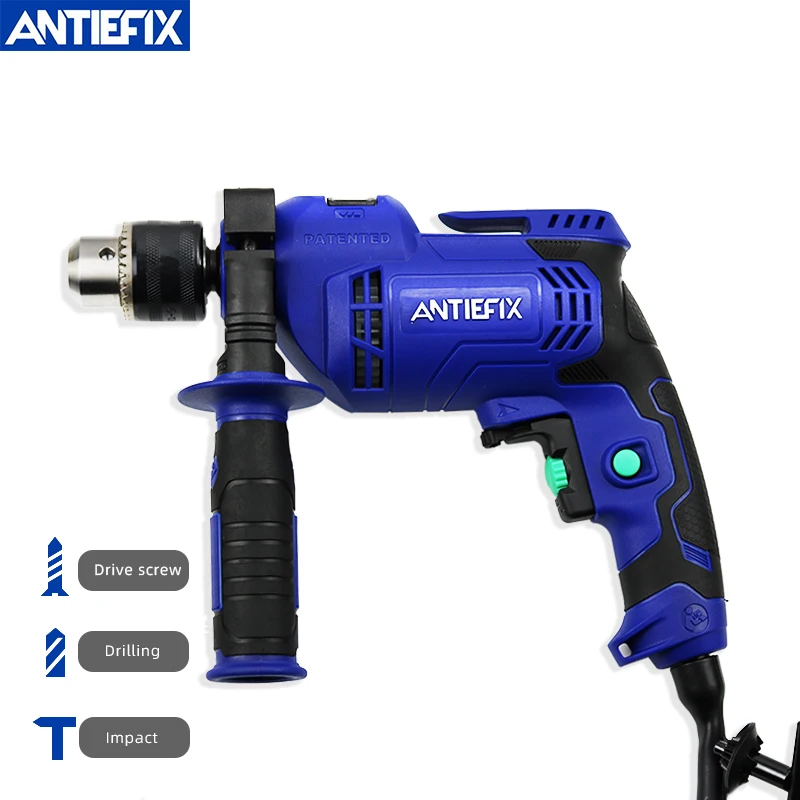 
ANTIEFIX New Power Tools 13mm 550W Corded Electric Impact Drill Machine 