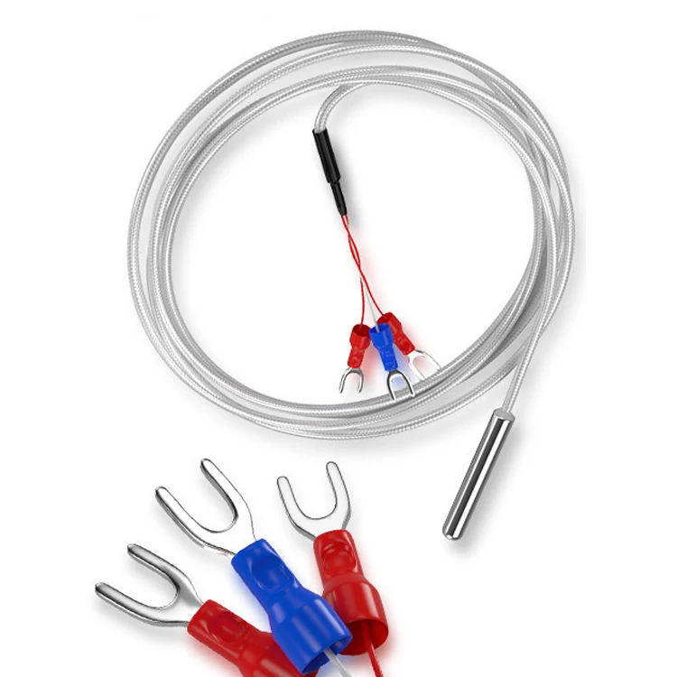 -50-+420 degree 3 wire industrial stainless steel probe thermocouple temperature rtd sensor PT100