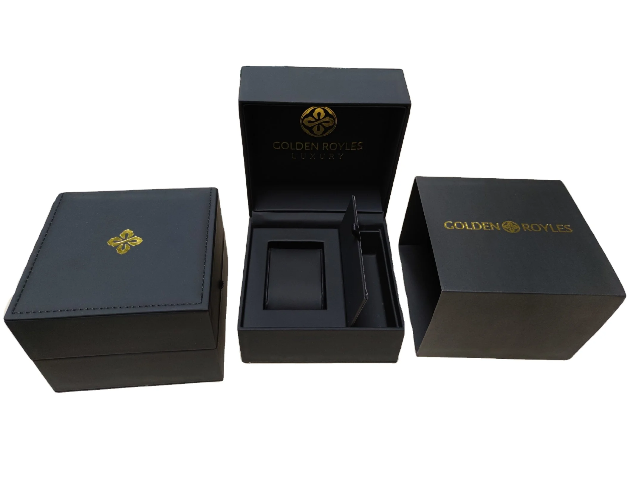 Wholesale Custom Logo Leather Watch Packaging Gift Box Luxury New Design Watch Boxes