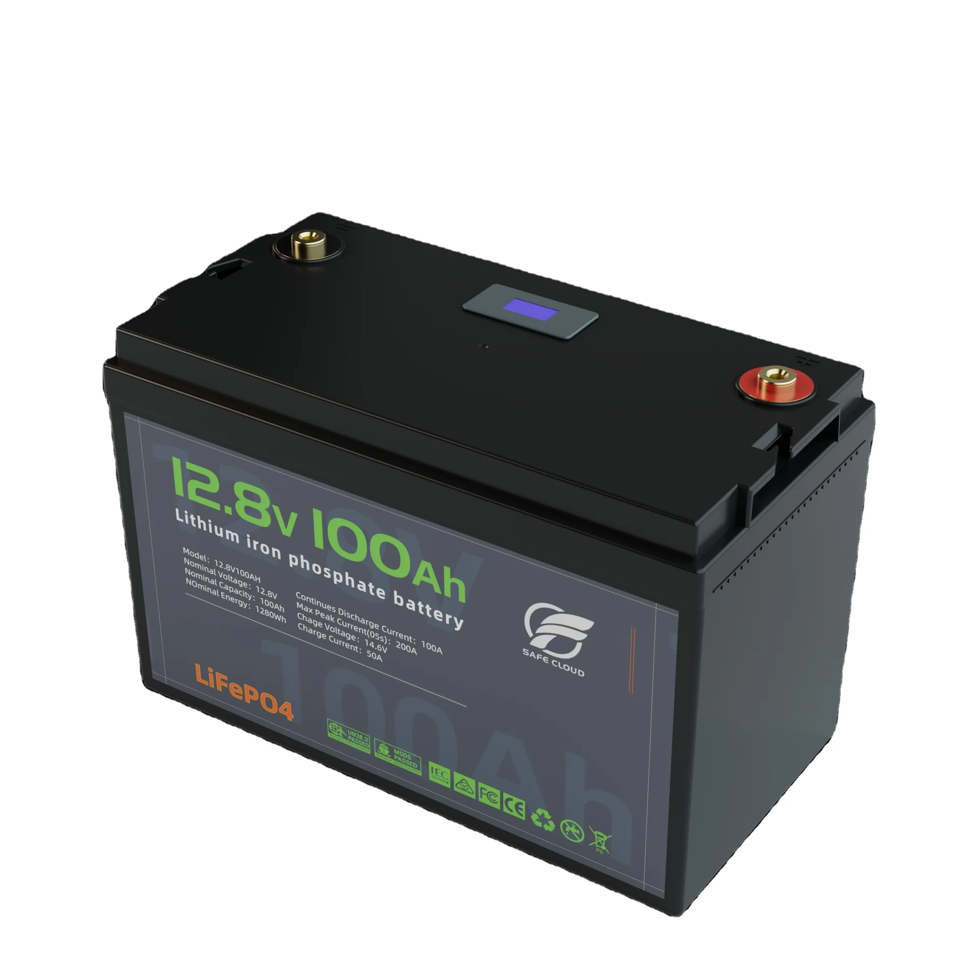 Поставка от производителя, литиевая батарея 12V 48V 100ah 1280Wh RV литиевая батарея наружная литиевая батарея резервная электростанция