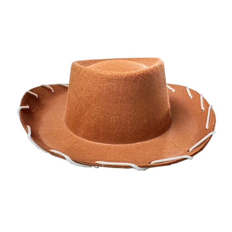 Wholesale  High Quality Cowboy Hats Hot Selling Brim Sombreros Hat For Children