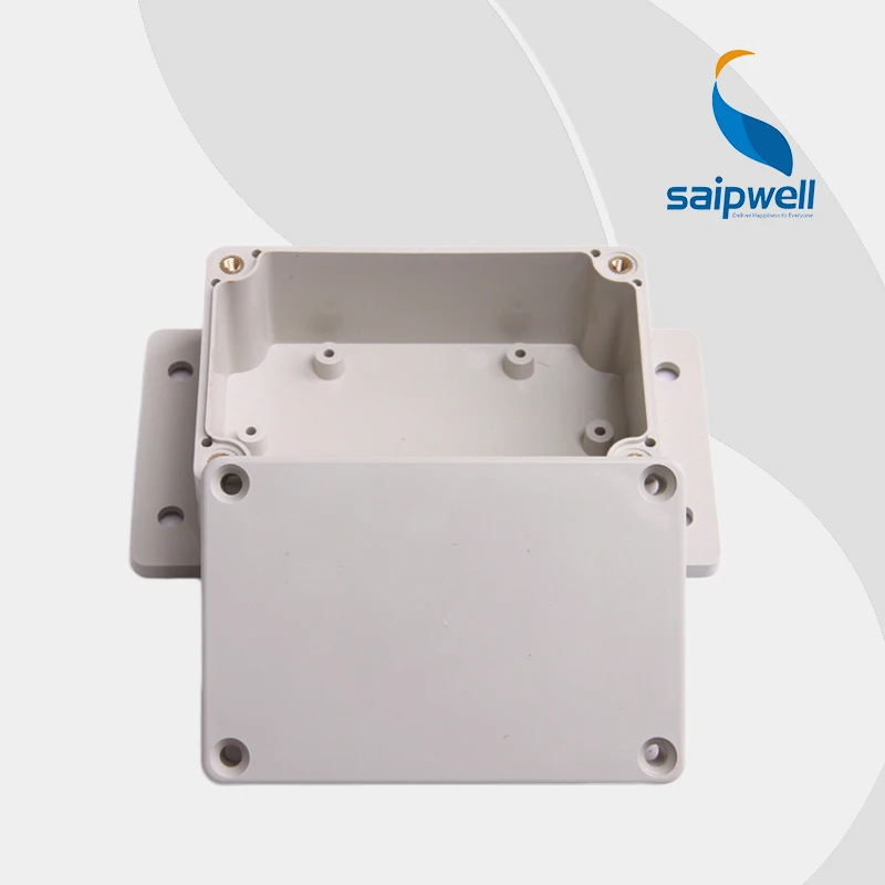 SAIPWELL/SAIP ABS IP65 Waterproof Junction Box SP-F4-2R 100*68*50 mm Sealed Plastic Enclosure With Ear
