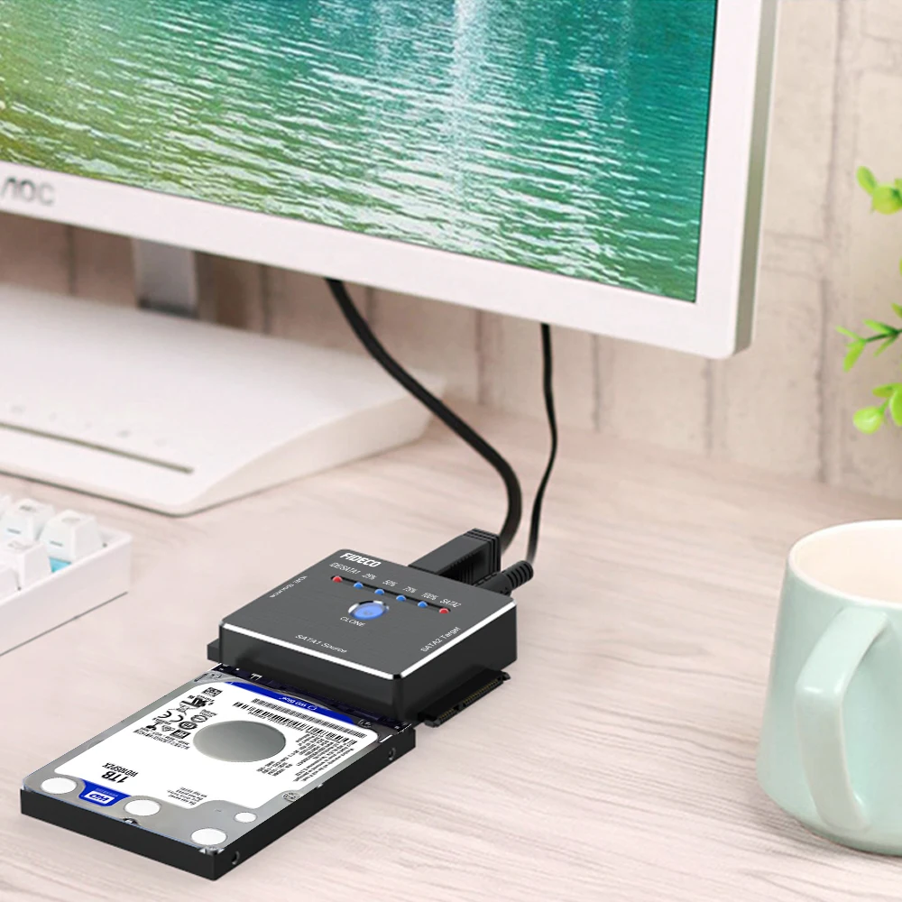 USB3.0 2.5 35 hard drive disk sata ide to usb adapter connector hdd sata ide clone