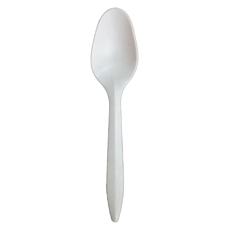 Eco - friendly biodegradable corn starch based disposable forks knives and spoons cutlery