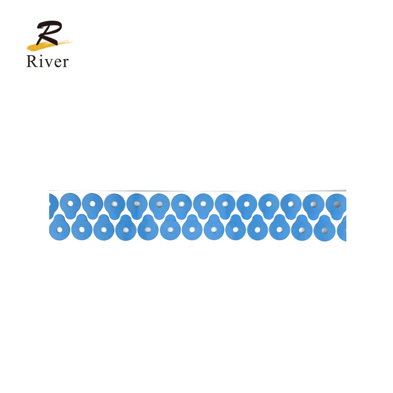 High quality 24*30mm light blue optical glasses lens blocking pads