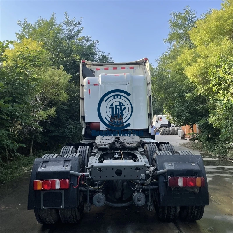 HOWO T7 Used 430HP CNG 6X4 Tractor Tow Euro 5 CNG Truck Hot Sale in Uzbekistan High Proof Long Distance Transport