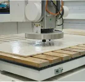 New Design 3D 5 Axis CNC Stone Bridge Saw cutting engraving stone machine for Quartz Granite Marble