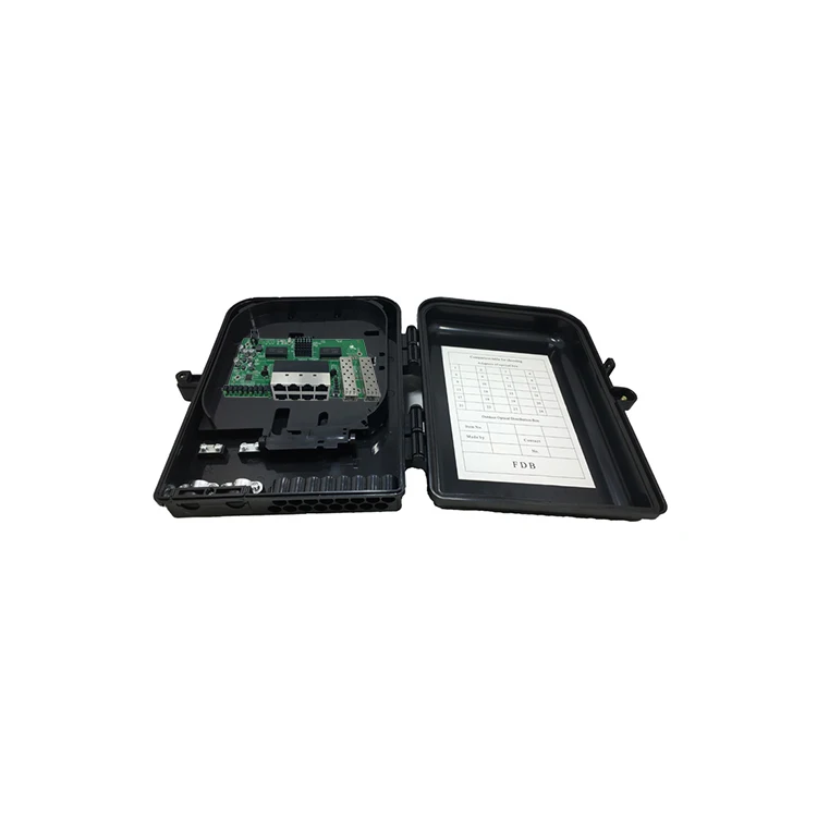  GPON/EPON ONU решение 8 портов управляемый 10/100/1000M Ethernet обратный PoE коммутатор с волокном